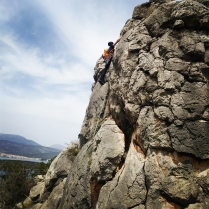 at the crux of pitch one